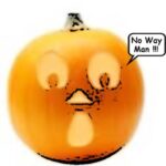 Surprised pumpkin