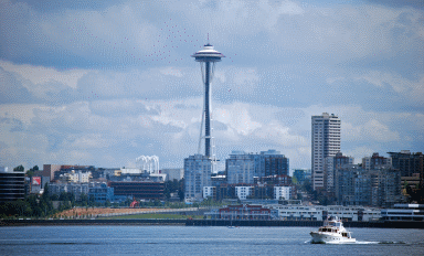 Seattle, Coast, space needle,