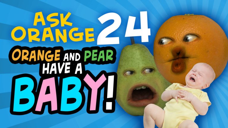 funny videos, cool people, Annoying Orange, Monkey Pickles, ask orange 24