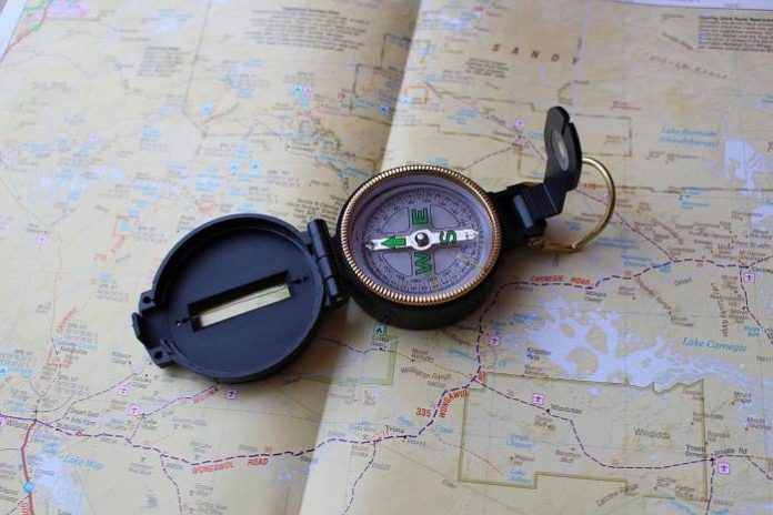 Funny Articles, Monkey Pickles, how to use a compass