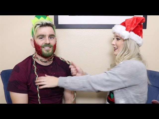 Christmas Glitter Beard DIY – Jenna Marbles