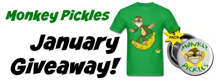 Monkey Pickles VIP January Giveaway
