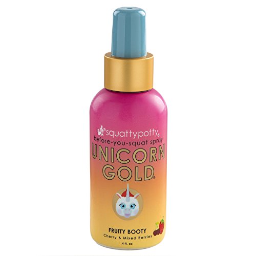 Squatty Potty Unicorn Gold Toilet Spray