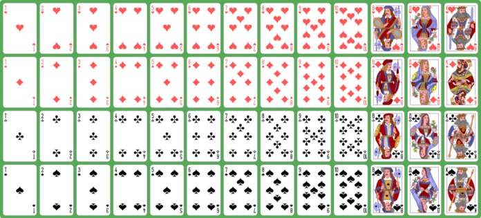 Playing Card Deck Solitaire, Double Solitaire, Card Games, Gaming, How To Play Double Solitaire