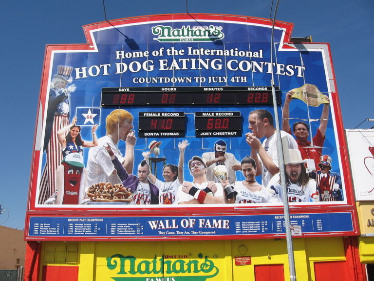 Nathan's Famous Fourth of July International Hot Dog Eating Contest