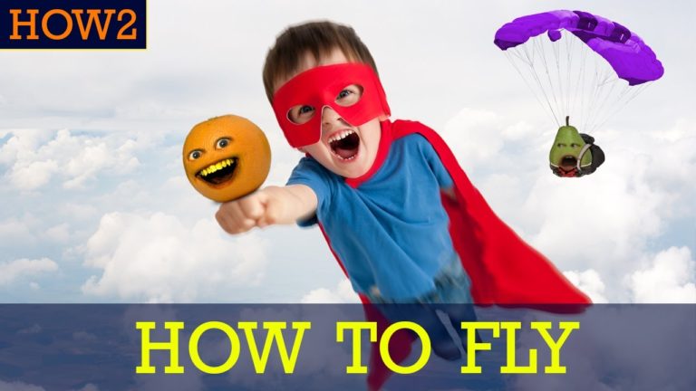 Annoying Orange How To Fly How2 Fly