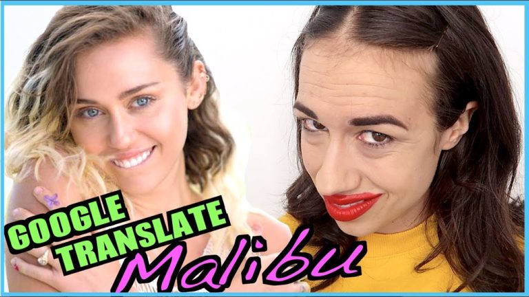 Miranda Sings Miley Cyrus Malibu with Google Translate