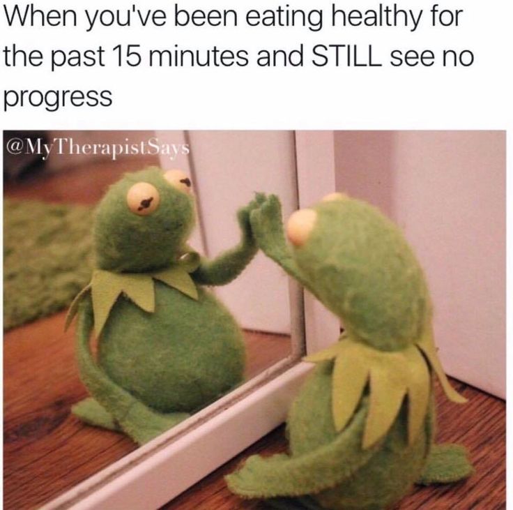 Eating Healthy Meme