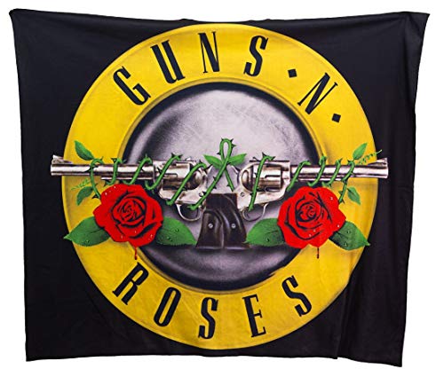 Guns N Roses Lightweight Fleece Decorative Throw Blanket (50